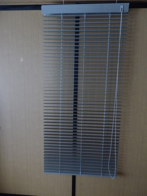 103 モデルルーム展示品 タチカワ ウッドブラインド シェード ロールカーテン リノベーション 高級 W650