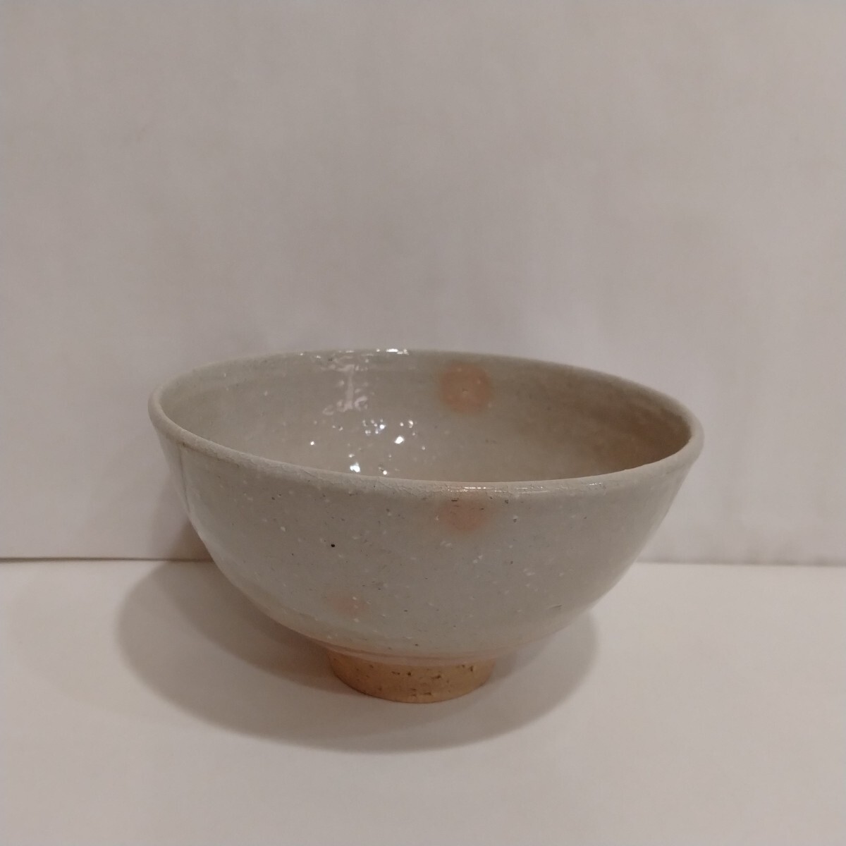 M206023　茶道具　茶碗　抹茶碗　「天鵬」　萩焼　箱なし