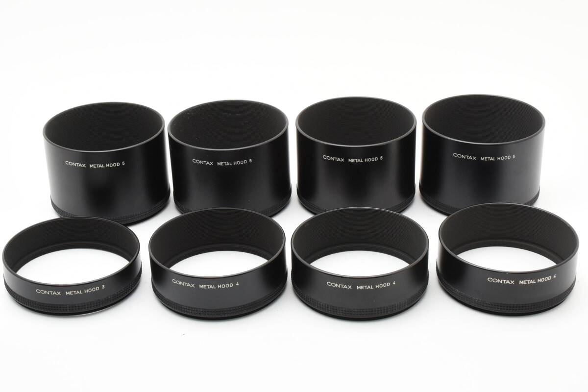 【美品】CONTAX コンタックス METAL HOOD 4・5 x4セット【動作確認済み】 #2496012