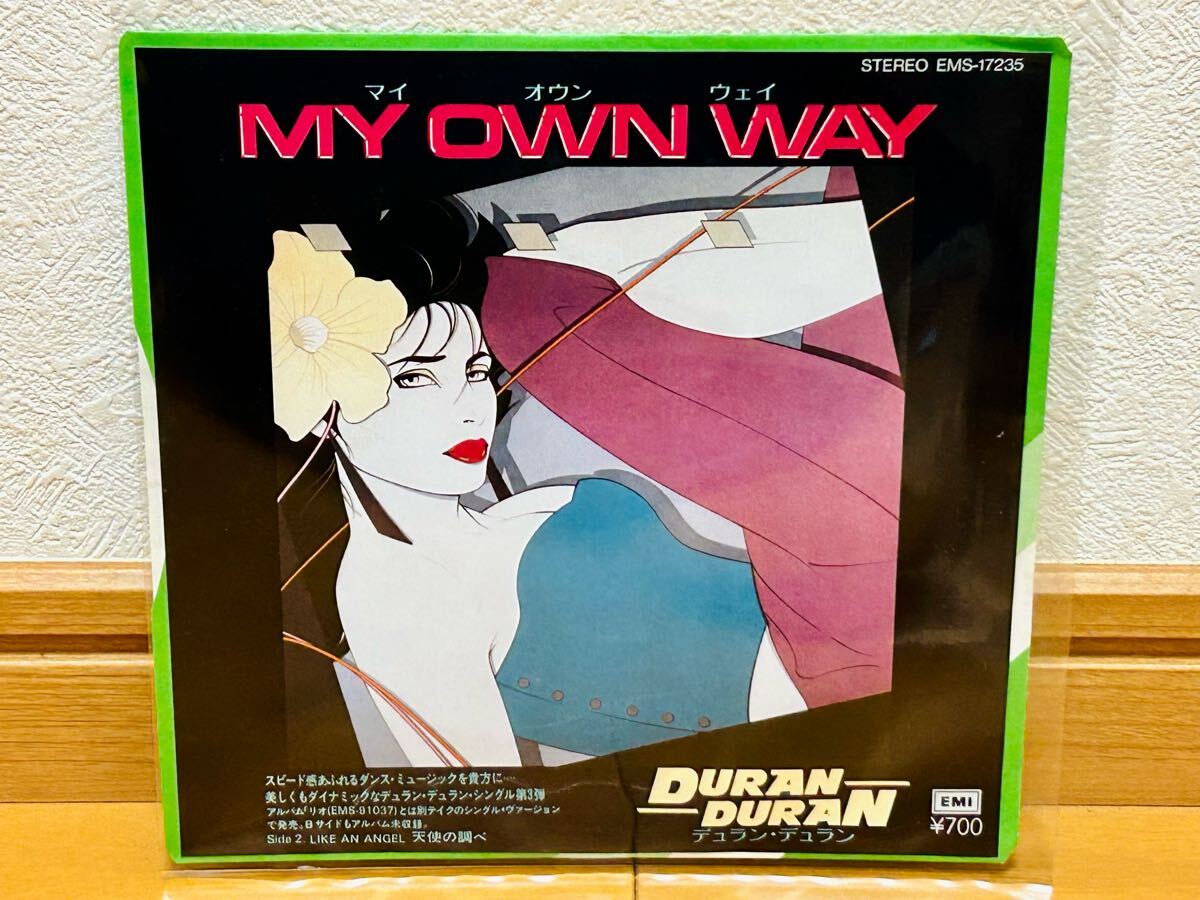 【国内盤EP】Duran Duran デュラン・デュラン「My Own Way マイ・オウン・ウェイ／Like An Angel 天使の調べ」