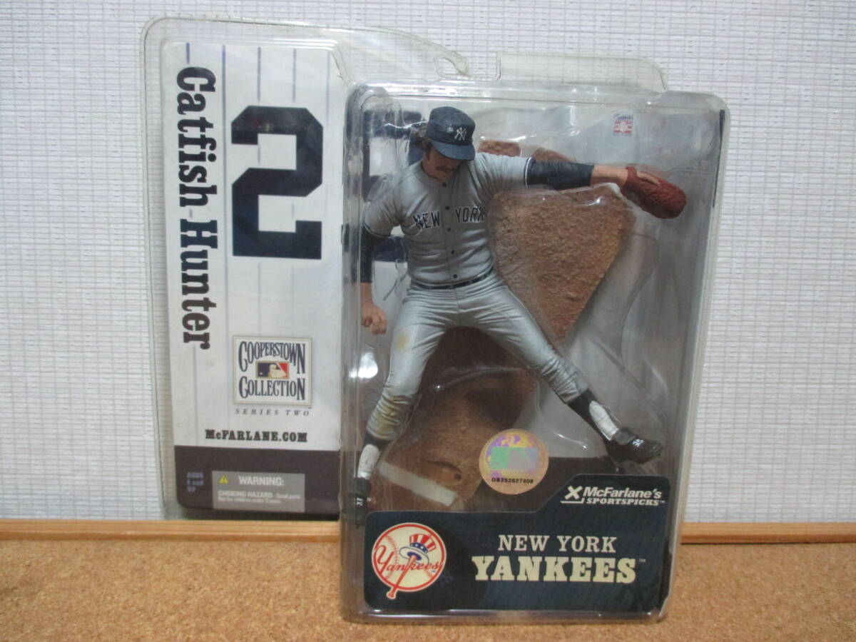 マクファーレンMLB　CPT-2　キャットフィッシュ・ハンター　ニューヨーク・ヤンキース（バリアント）