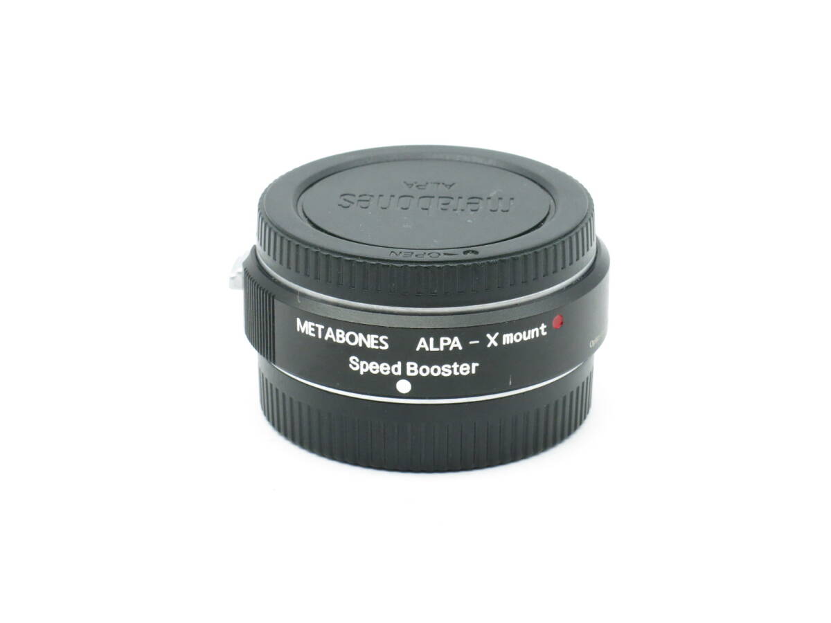 METABONES FUJIFILM X mount ALPA Speed Booster メタボーンズ フジフイルムX アルパ マウントアダプター