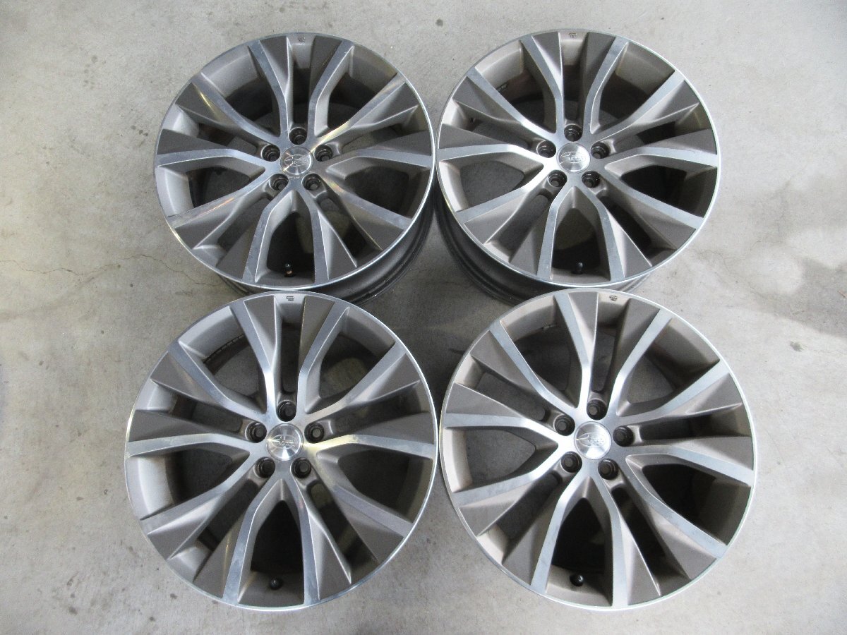 (R07/06/10) ■18インチ アルミホイール / スバル純正 レガシィ アウトバック BR系 / 18×7J+48 / 5H PCD100 / 4本 / 中古