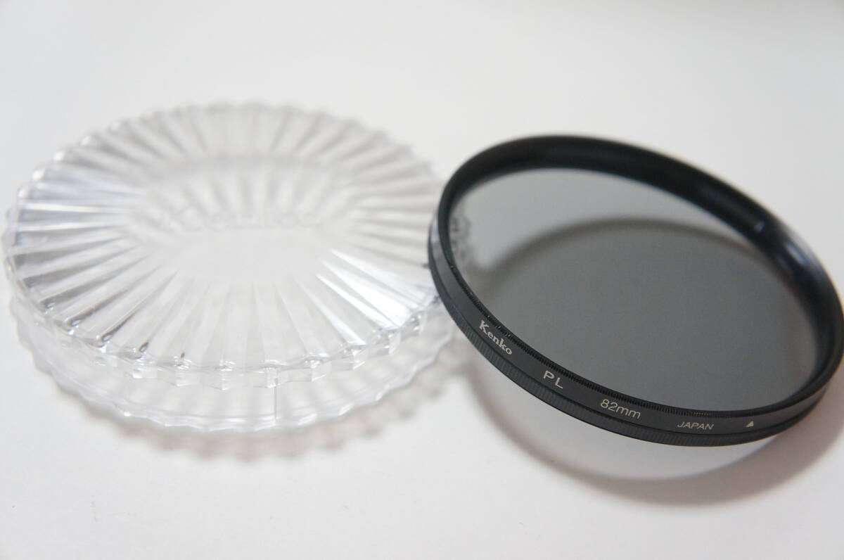 [82mm] Kenko PL 偏光フィルター プラケース付