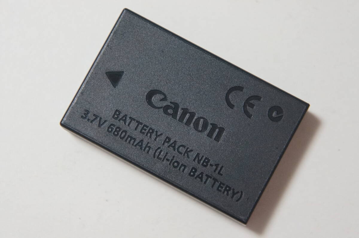 Canon NB-1L デジタルカメラ用純正バッテリーパック 動作未確認 [F3517]