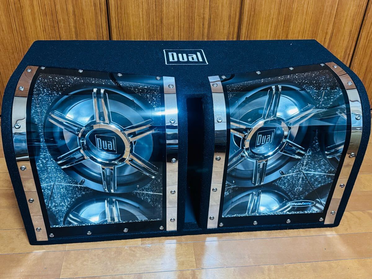 Dual Electronics BP1204 ハイパフォーマンス 12 inch カーオーディオ サブウーファー in a Tuned Bandpass エンクロージャー 