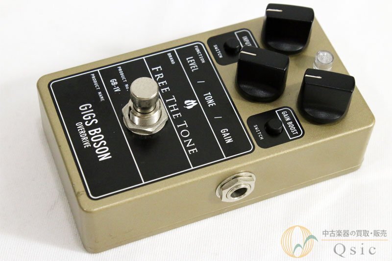 [良品] Free The Tone GIGS BOSON Overdrive SUGIZO氏や布袋寅泰氏も愛用 [RL165]【神戸店在庫】
