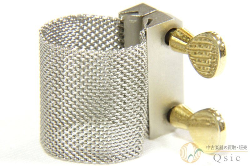 [超美品] OLEG Olegature White Rhodium SIZE#17 アルトサックス用リガチャー 入荷の少ないオレガチャー！ [RL200]【神戸店在庫】