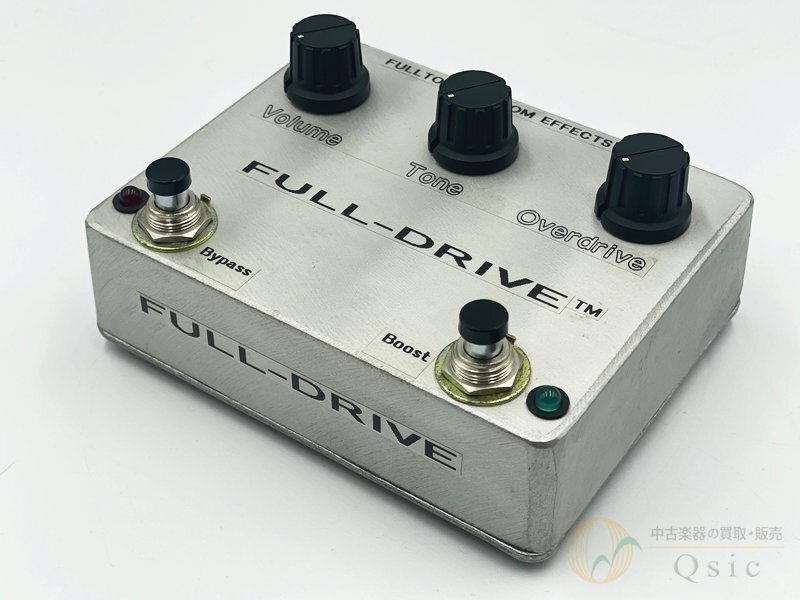 [良品] Fulltone FULL-DRIVE 初期 TSらしいニュアンスを備えつつ高音域のバランスも良い名機 1995年製 [OLN35]【箕面店在庫】