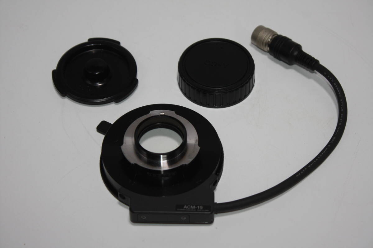 FUJINON　ACM-19　レンズマウントコンバーター (1/2インチホットシュー→1/3インチ)　（検索：放送・業務用ショルダービデオカメラ、HDW-）
