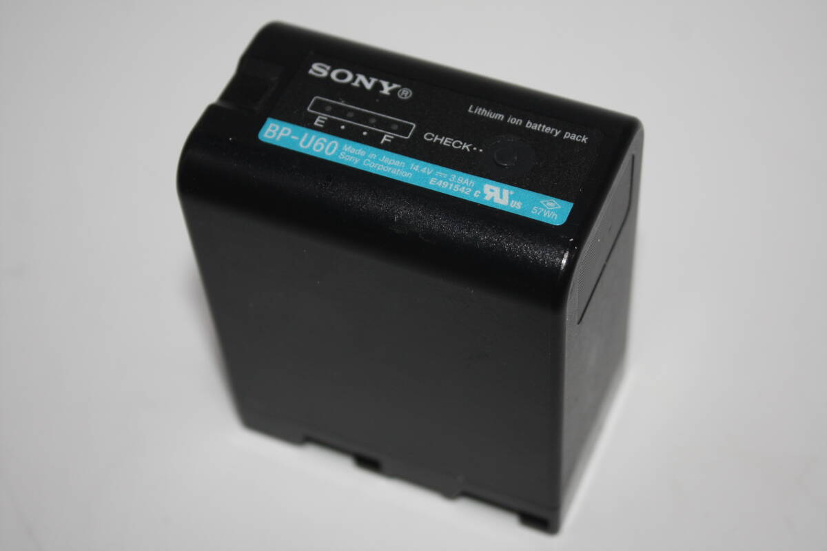 SONY　BP-U60　リチウムイオンバッテリー（検索：業務用ビデオカメラ、XDCAM、BC-U2A、BC-U1A、BP-U60T、BP-U70、BP-U100、PMW-、PXW-）