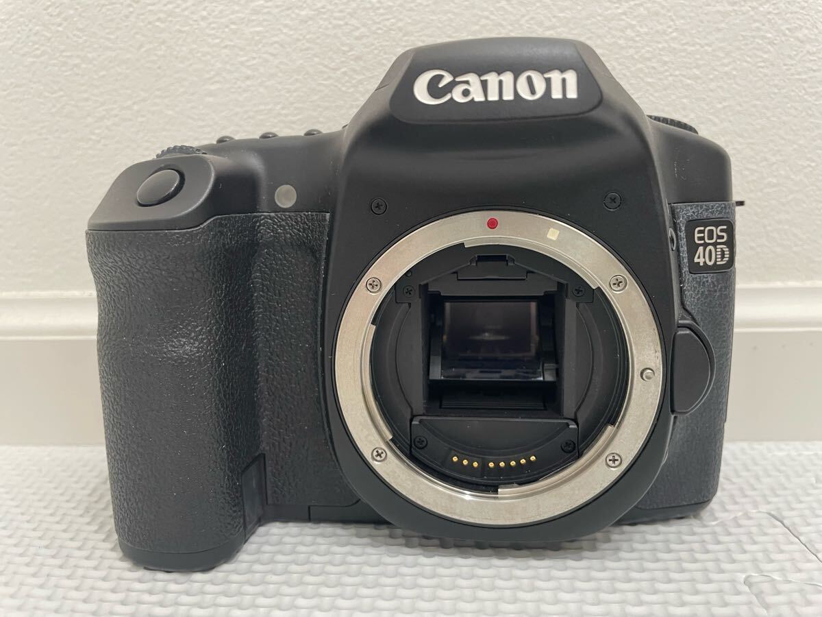 【美品・動作良好・光学良好】Canon　EOS　40D ボディ　バッテリー付き