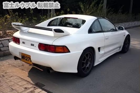 トヨタ 2代目 SW20型 MR2 クーペ '89～'99 社外 FRP+カーボン製 リア/リヤ トランクスポイラー ウイング ダックテール エアロパーツ