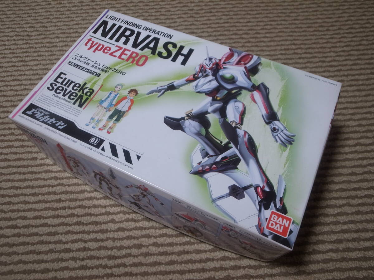 未使用！未組立★エウレカセブン★ニルヴァーシュ typeZERO★メカニックコレクション★BANDAI★プラモデル