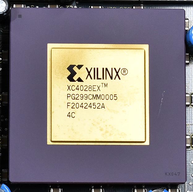 ILFA AMCC S59330E (XILINX XC4028EX PG299CMM0005 F2042452A 4C)搭載 PCI拡張カード (管:PC50