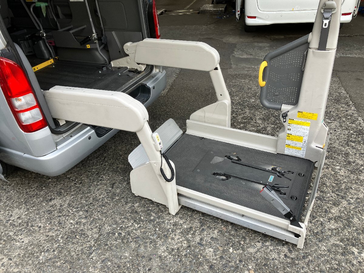 ※S管理78278 H20 ハイエース TRH200K】静岡県 引取限定 発送不可★電動式 車椅子リフト★実動車外し (ライラック スローパー 介護 福祉