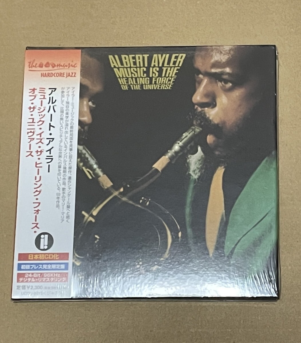 未開封 送料込 Albert Ayler - Music Is The Healing Force Of The Universe 国内盤 紙ジャケットCD / アルバート・アイラー / UCCU9015