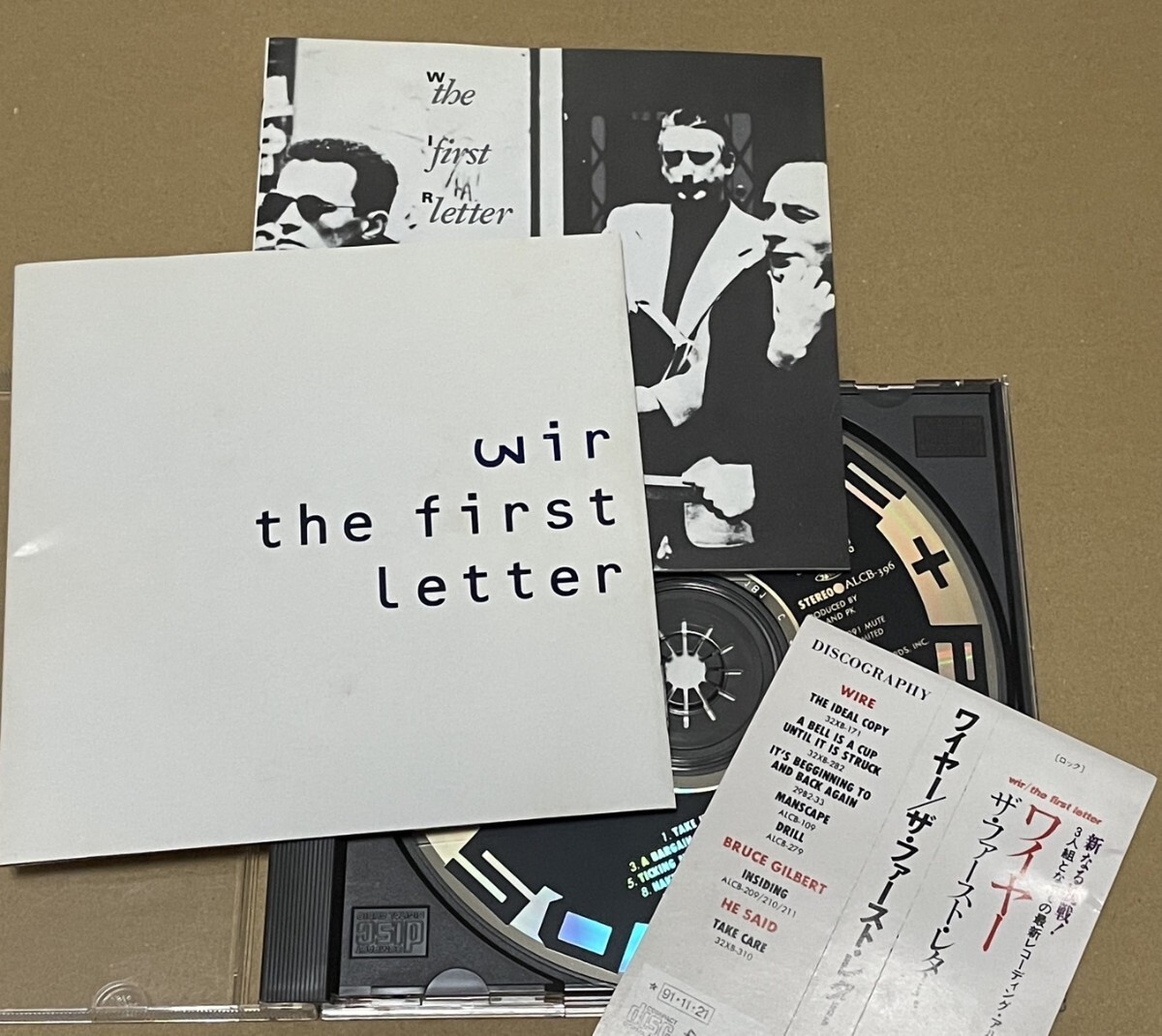 送料込 Wir The First Letter 国内盤CD / ワイヤー - ザ・ファースト・レター / Wire / ALCB396