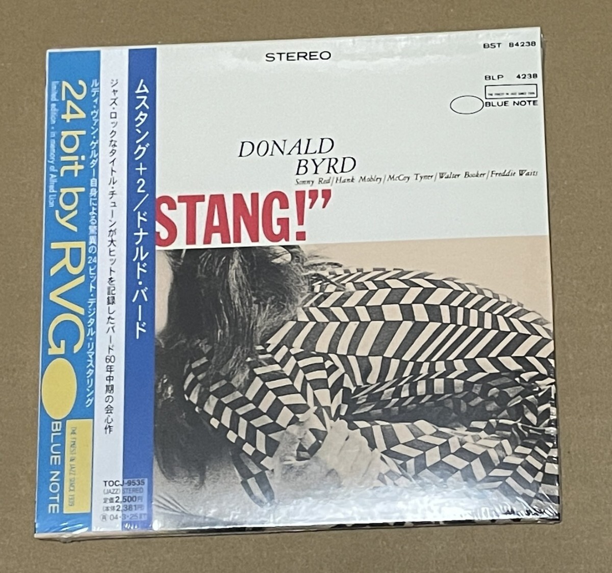 未開封 送料込 Donald Byrd - Mustang! 国内盤 紙ジャケットCD / ドナルド・バード / TOCJ9535