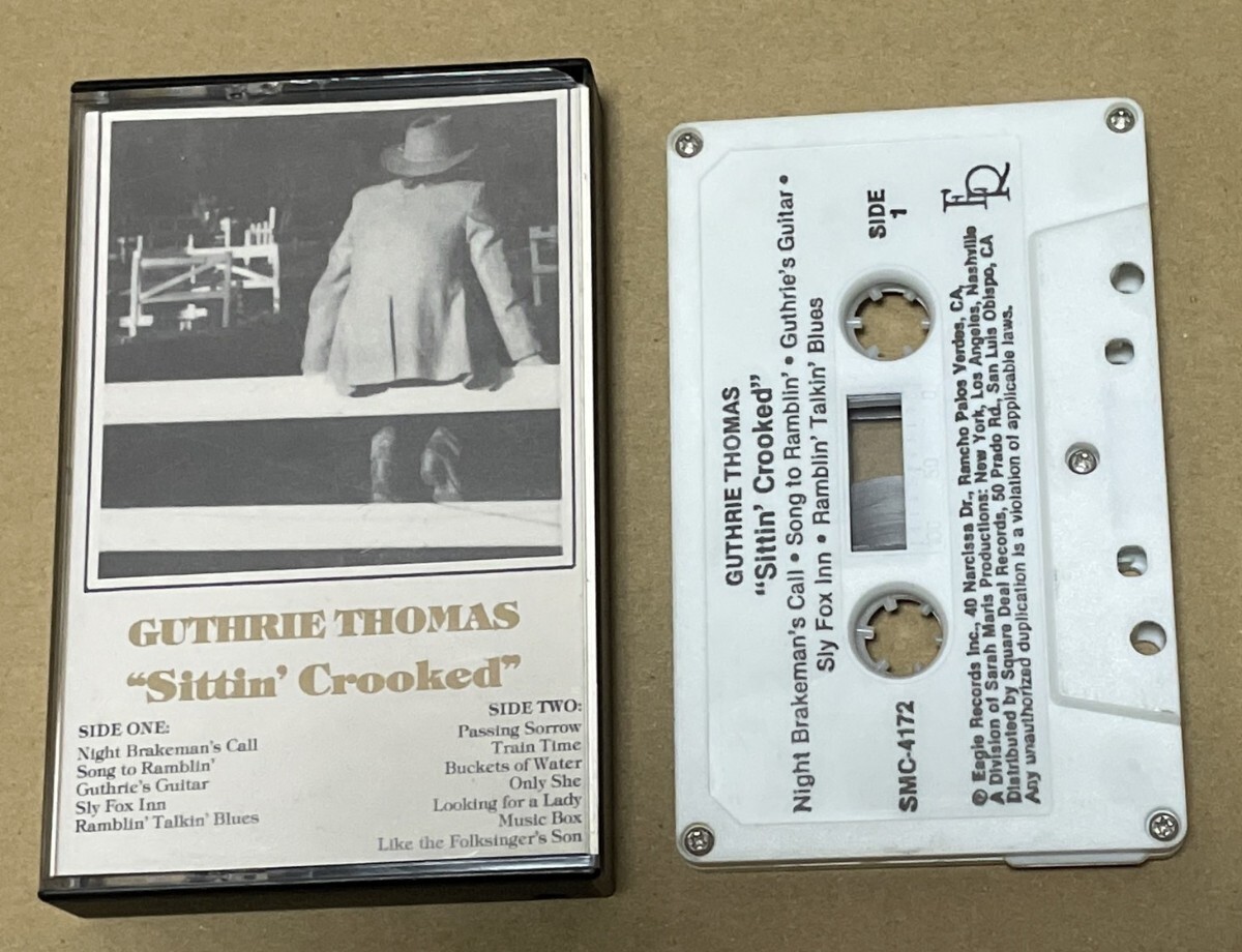 送料込 Guthrie Thomas - Sittin' Crooked 輸入盤 カセットテープ / SMC4172