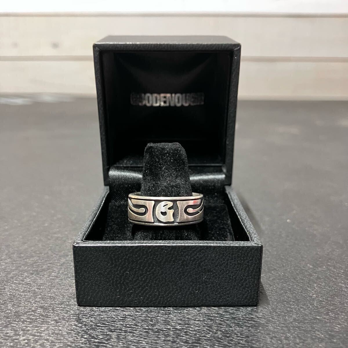 SIZE 21-22号 GOODENOUGH GDEH GE SILVER RING グッドイナフ シルバー リング