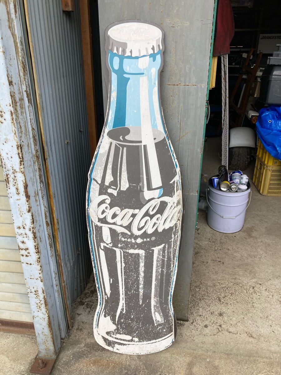 コカコーラ　Coca Cola アメリカ　ビンテージ　USA ディスプレイ　看板　ビンタイプ