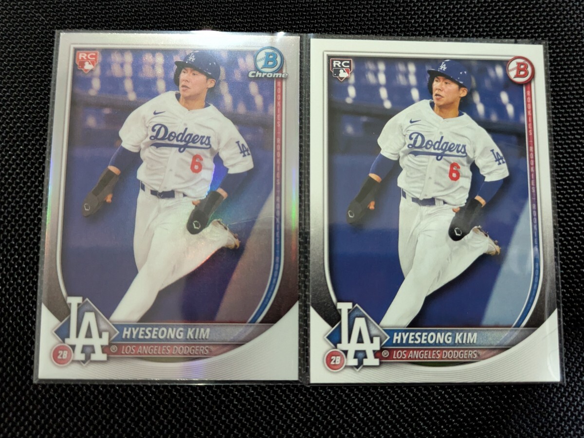 2025 Bowman red Rookie Hyeseong Kim キム・ヘソン 金慧成　ドジャース