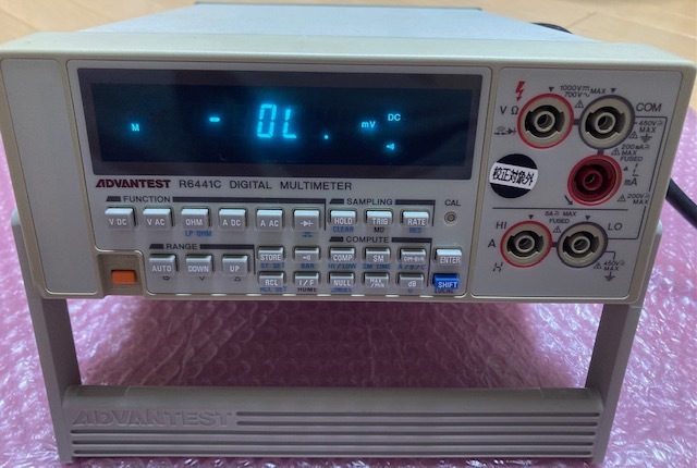 中古 アドバンテスト デジタルマルチメータ R64411C ADVANTEST