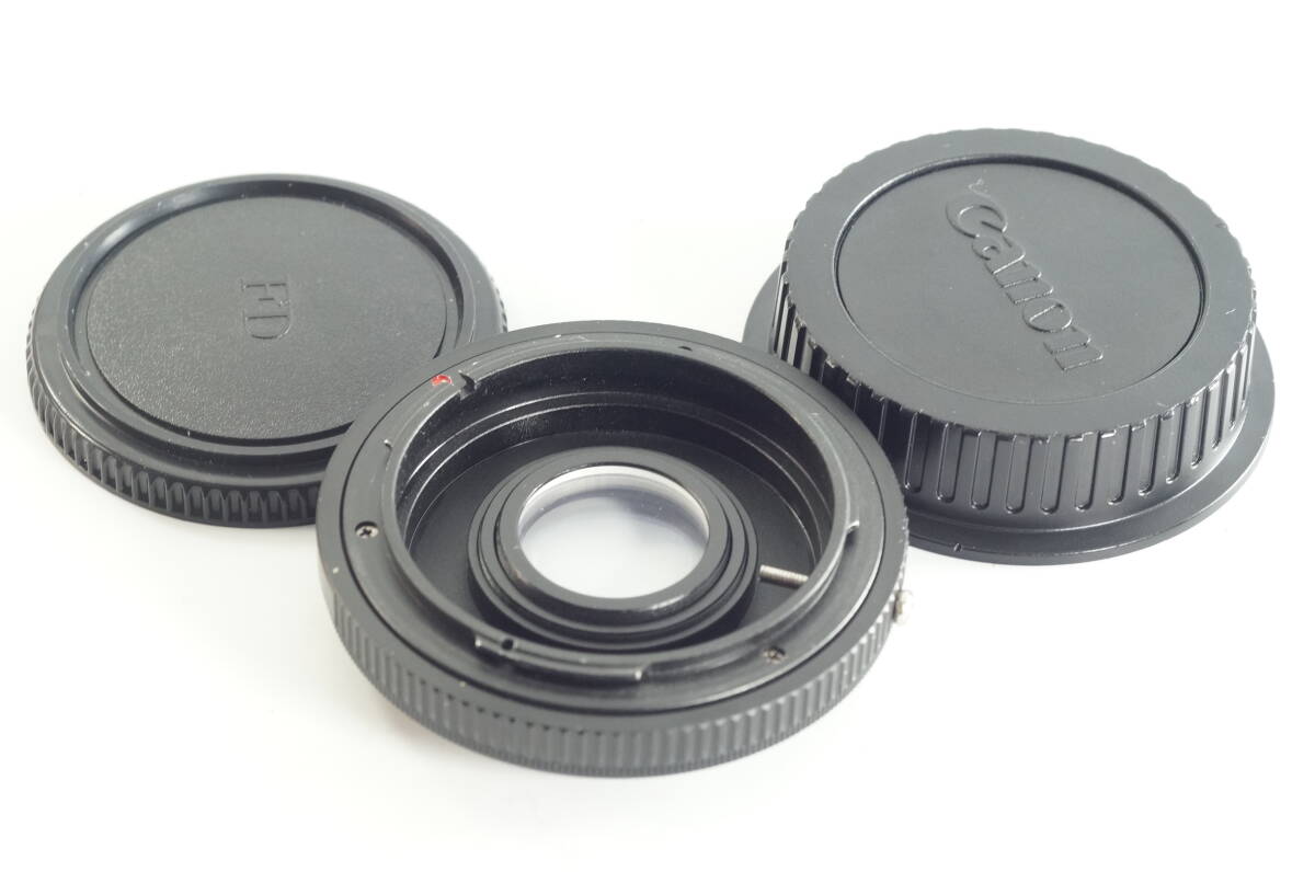 PH038『とてもキレイ』Canon FD マウントレンズ- EOS EF 等ボディー対応 アダプター