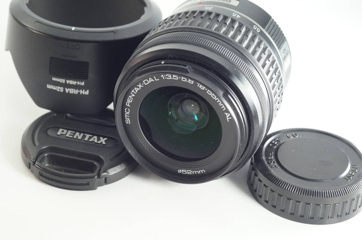 PH008『とてもキレイ』SMC PENTAX-DA 18-55mm F3.5-5.6AL ペンタックス 一眼カメラ用交換レンズ Kマウント用