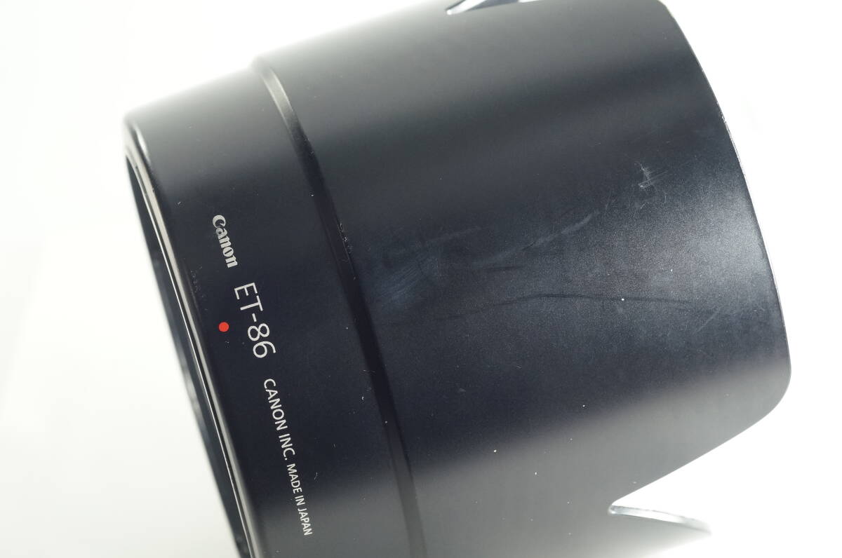 1070『並品』 Canon ET-86 EF70-200mmF2.8L IS用 キャノン キヤノン レンズフード Lens Hood