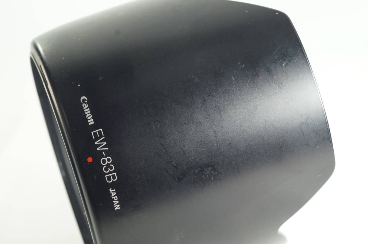 1062『並品』 CANON EW-83B EF28-70mm F2.8L USM 用フード キャノン キヤノン レンズフード LENS HOOD SHADE