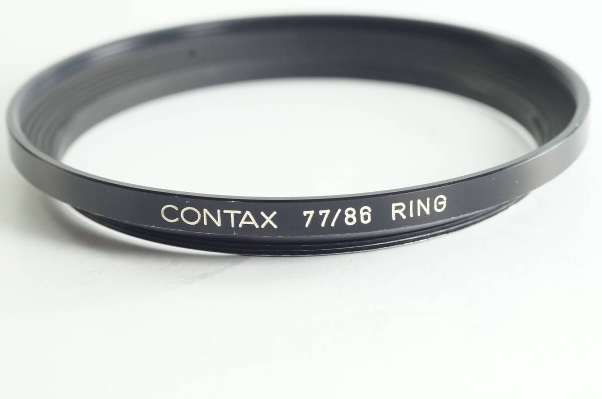 PH5群『並品』希少品 CONTAX 77／86 RING コンタックス Planar T 55mm F1.2 85mm F1.2
