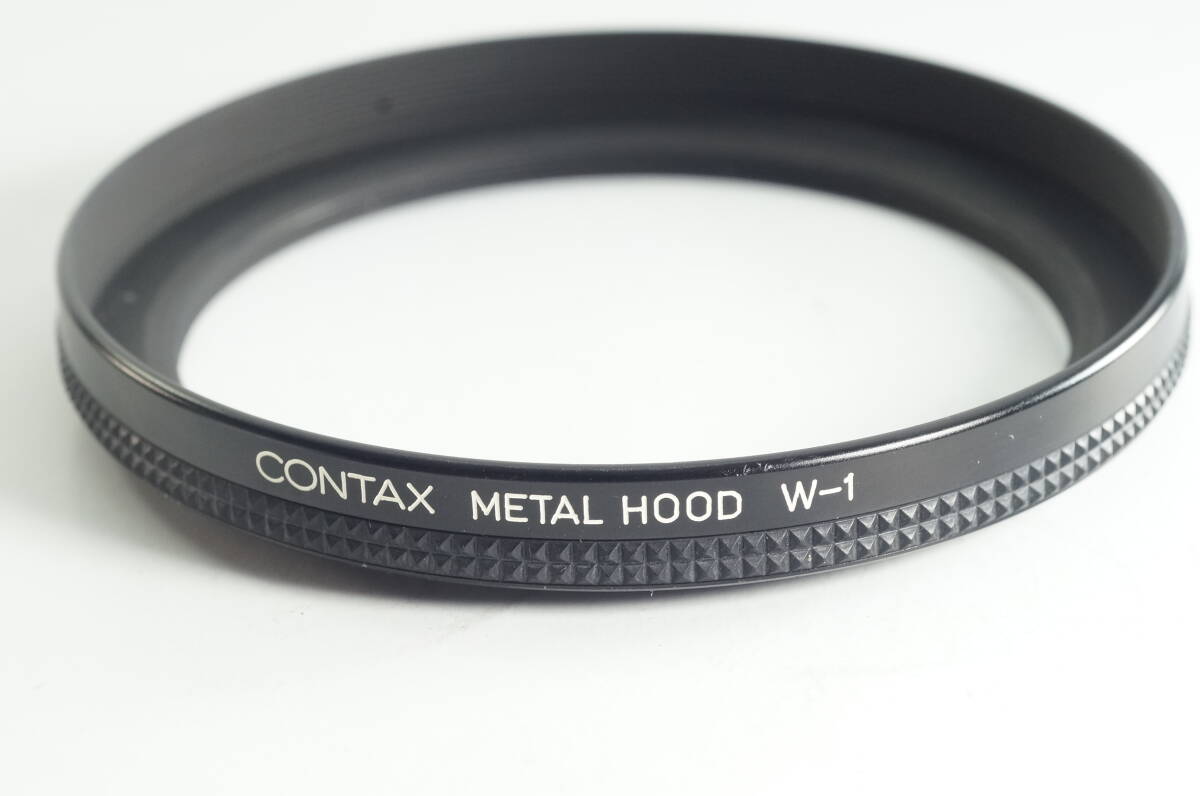 PH5群『とてもキレイ』CONTAX CONTAX METAL HOOD W-1 取付けネジ径は82mm Distagon T ＊21mm F2.8 28-85mm F3.3-4 コンタックス