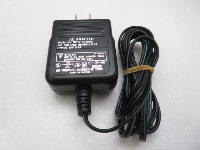 AD36242★GOFORWARD★ACアダプター★NP12-1S1508★保証付！即決！