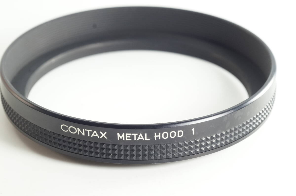 影TG『キレイ』CONTAX METAL HOOD 1 コンタックス 底部のネジ径は86ミリ フード リングHOOD RING