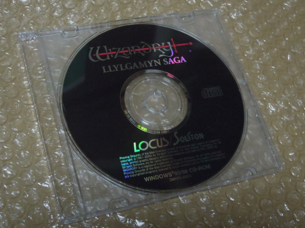 ●Win ウィザードリィ リルガミンサーガ LOCUS Wizardry ソフトのみ