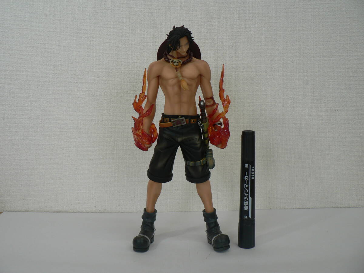 箱欠 フィギュア ONE PIECE ワンピース『MASTER STARS PIECE : ポートガス・Ｄ・エース PORTGAS. D. ACE』バンプレストプライズ F153