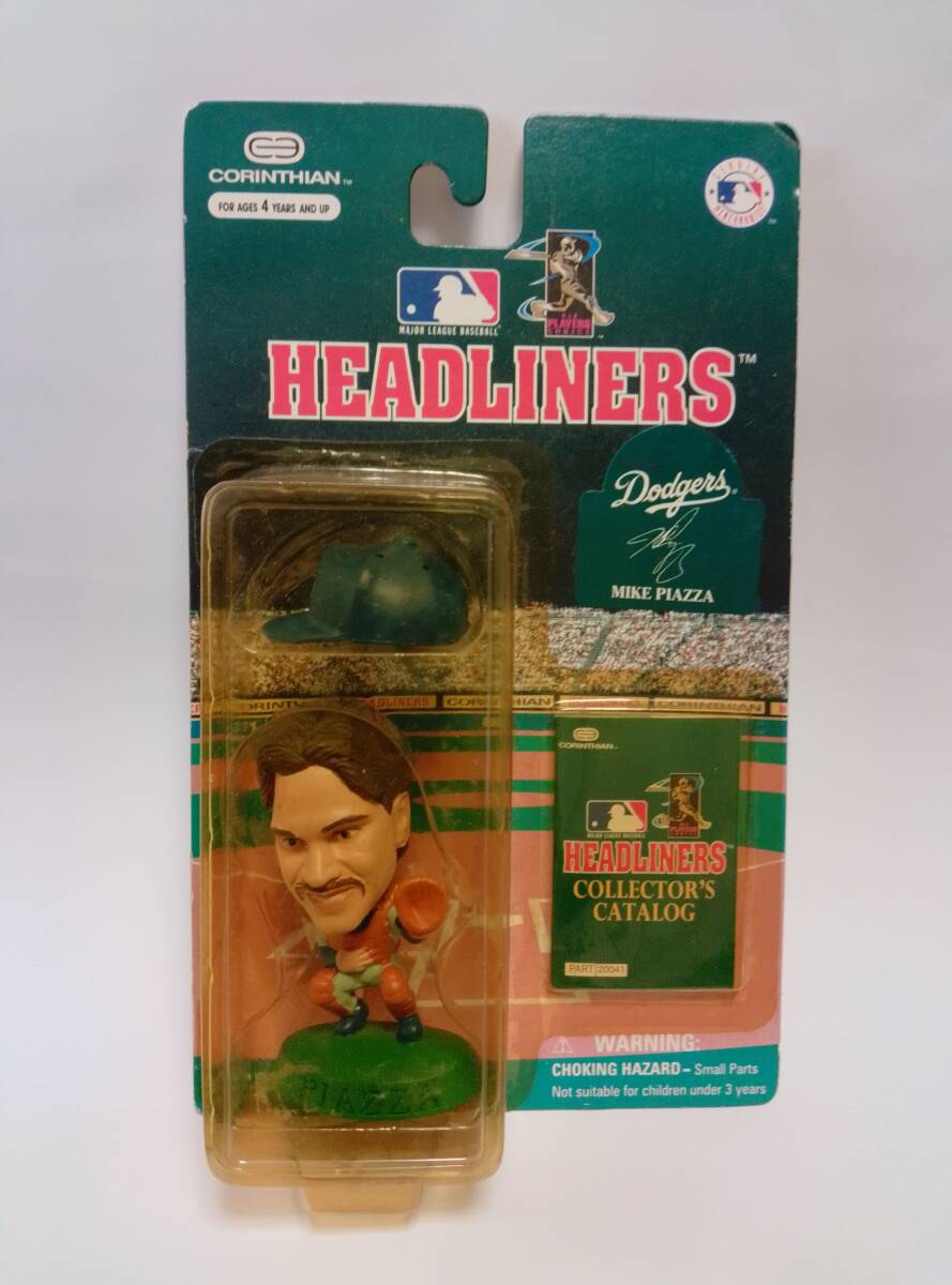 MLB HEADLINERS／ヘッドライナー★ロサンゼルス　ドジャース／MIKE PIAZZAマイク　ピアザ★１９９６年製未開封