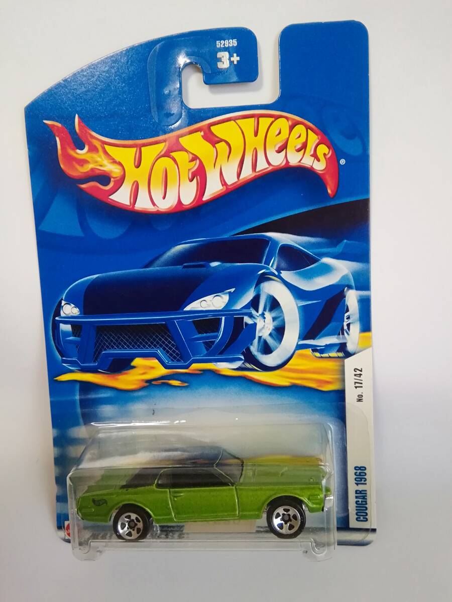 ２０年以上前のホットウィール／HOT WHEELS◆◇クーガー　１９６８／COUGAR 1968◆◇2002ファーストエディション／発売元バンダイ