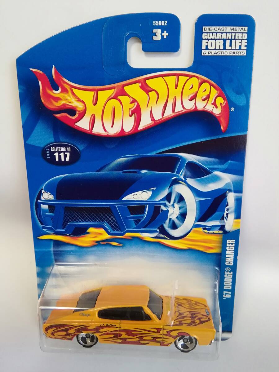 ２０年以上前のホットウィール／HOT WHEELS◆◇‘67 ダッジ　チャージャー／‘67　DODGE CHARGER◆◇２００２年製／並行輸入版