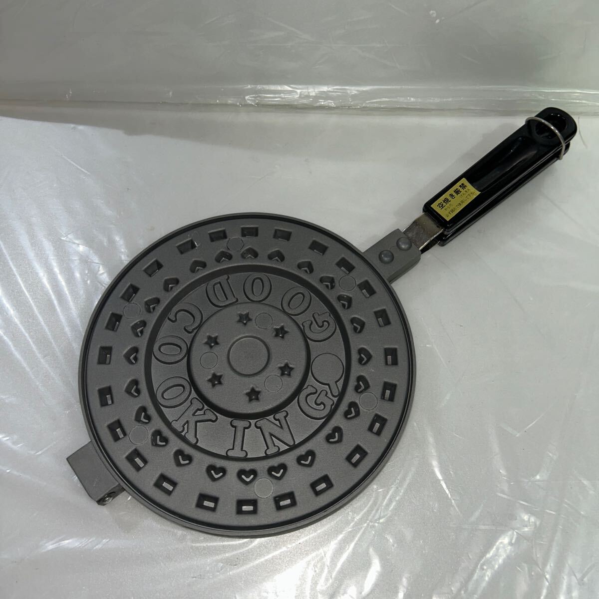 直火！ ワッフル焼成器★(検索:アーネスト、ワッフルメーカー 製菓道具 直火焼き 