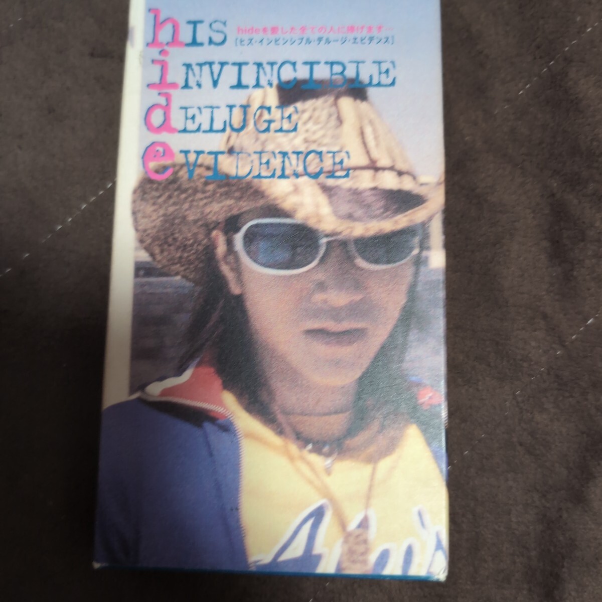 hide VHS hIS iNVINCIBLE dELUGE eVIDENCE XJAPAN ソロデビュー30周年 記念