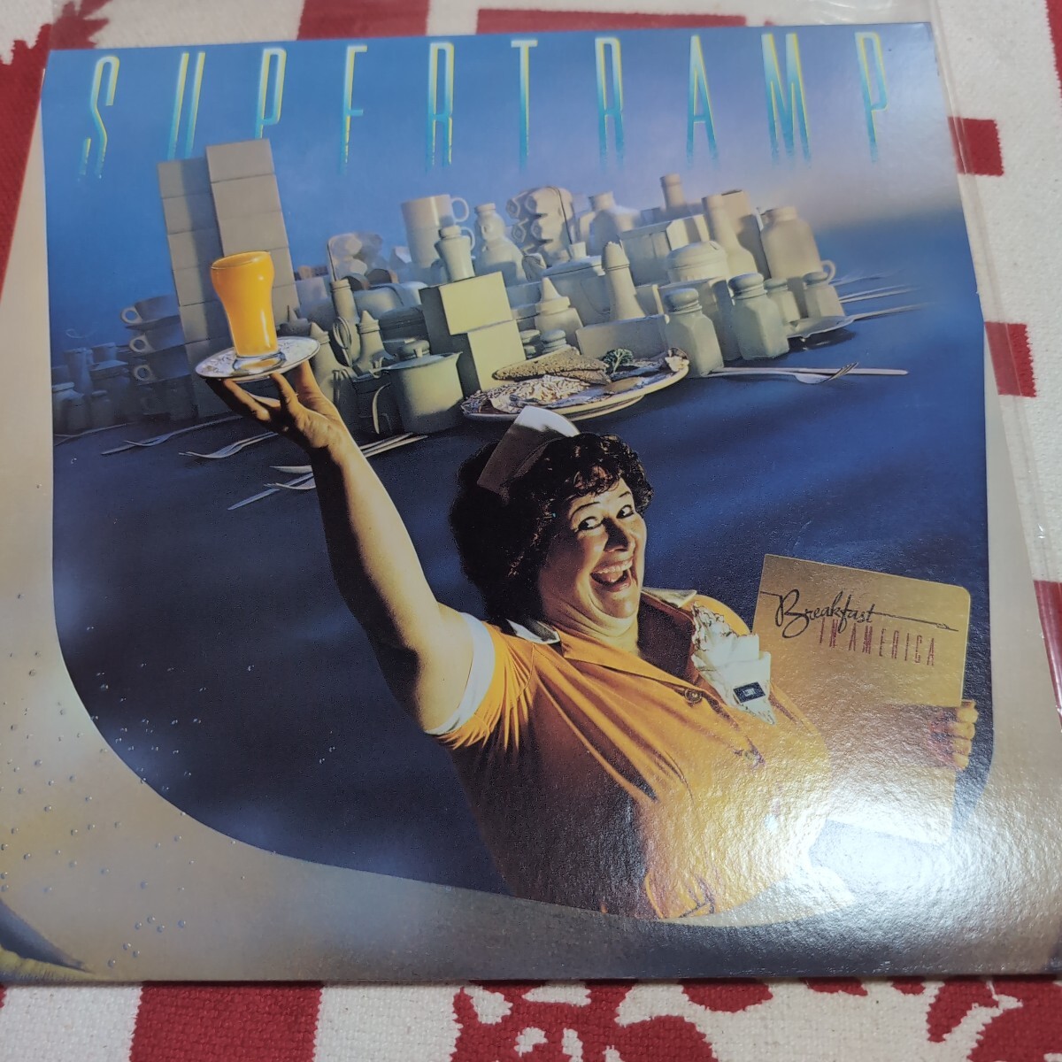 US盤 SUPERTRAMP/BREAKFAST IN AMERICA/A&M SP3708 LPレコード