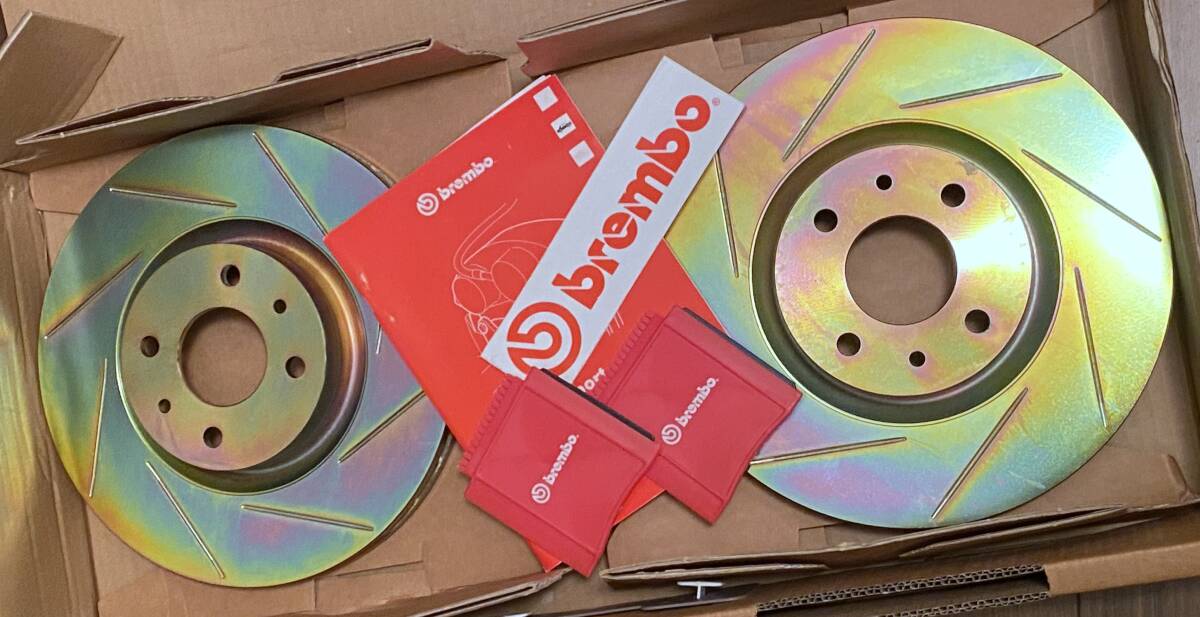 ●BREMBO(ブレンボ) High Performance Brake Disc 500 Abarth(アバルト) Moustache フロント用・品番 FS.029.000●新品●