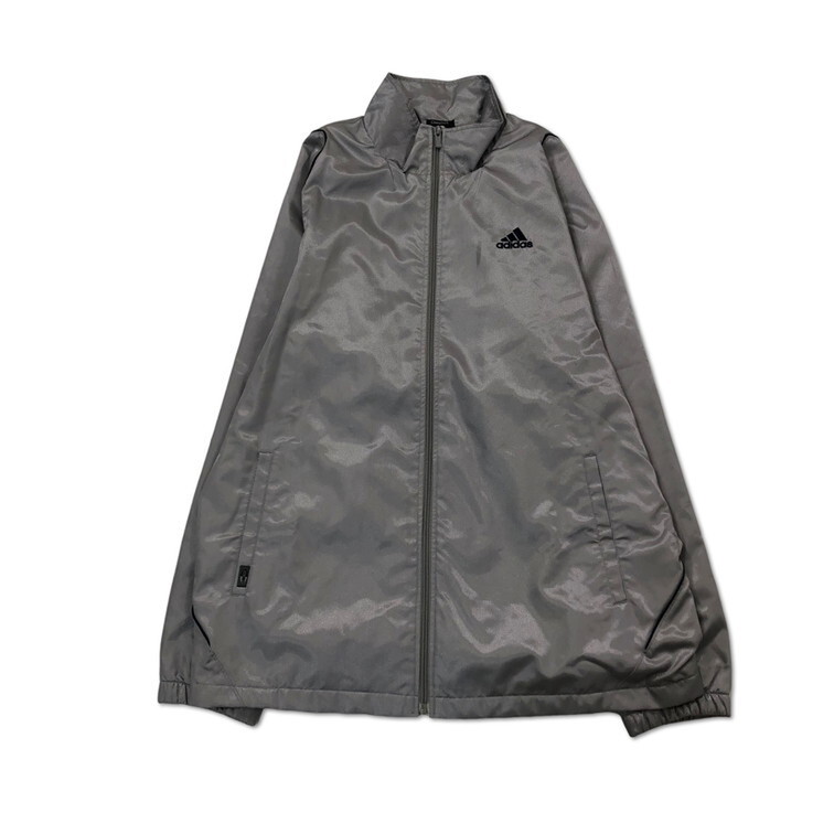 2412F-242 メンズ adidas アディダス グレー ジャージトラックジャケット O 【送料一律！800円】