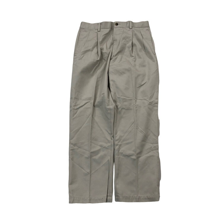 2502F-252 メンズ EDDIE BAUER エディーバウアー ベージュ チノパンツ 33×30 【送料一律！800円】
