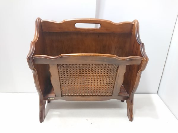 カリモク家具 ブックスタンド 本立て アンティーク家具