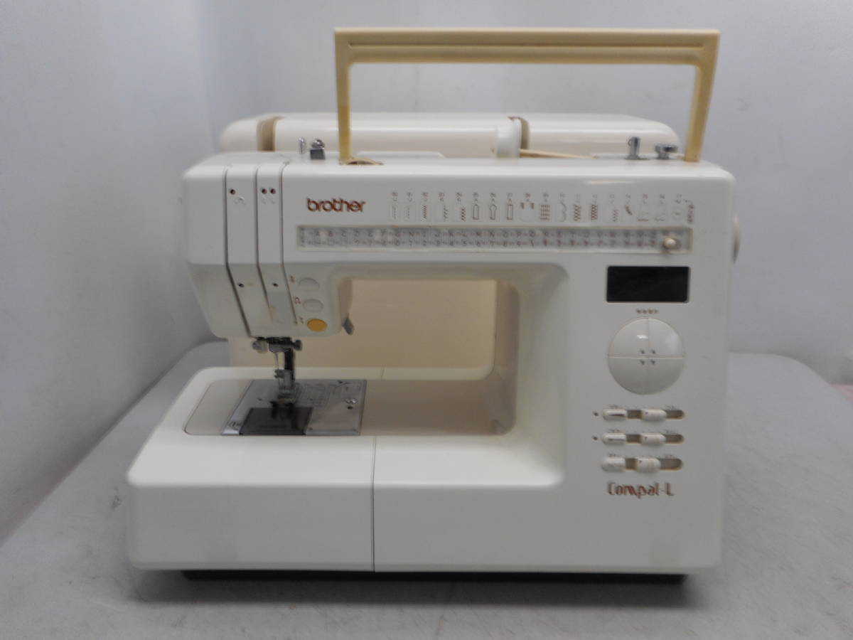 MK0995　値下げ　brother ブラザー 電子ミシン compal-L ZZ3-B153 ケース付き　2024.11.12