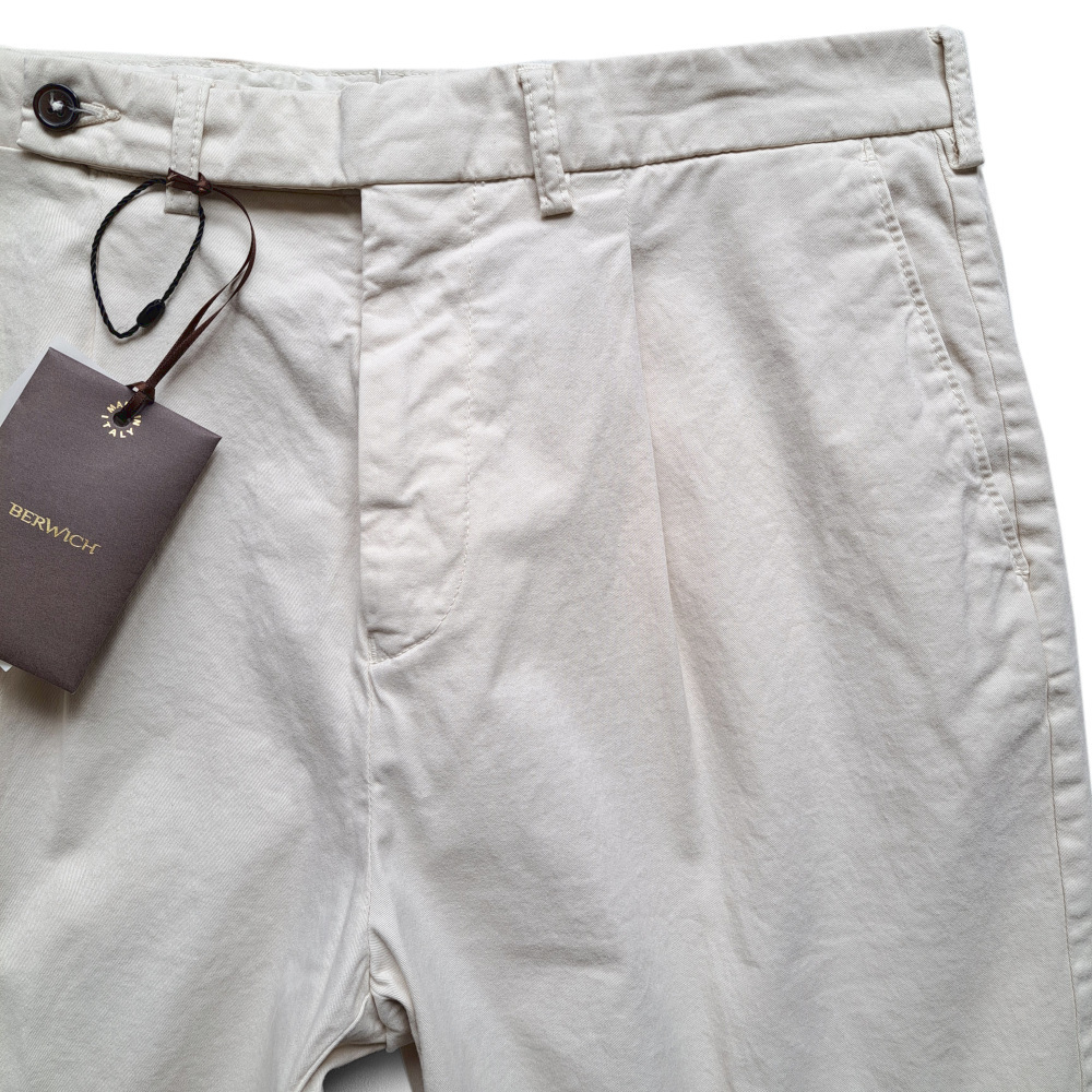 ◇◆BERWICH（ベルウィッチ）/≪piero loosed≫こなれ度満点◎！風合いが洒落っぽいコットンストレッチツイルパンツ【50(W85)】/4万